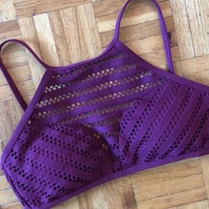 Kenneth Cole Bikini Top, Purple